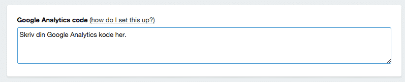 google analytics