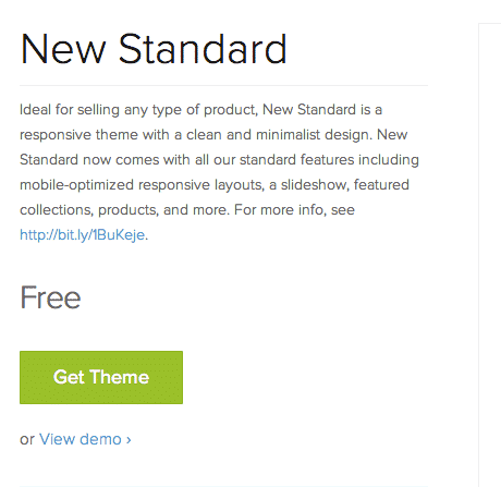 new standard