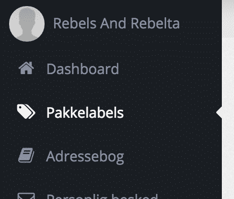 pakkelabels til køb