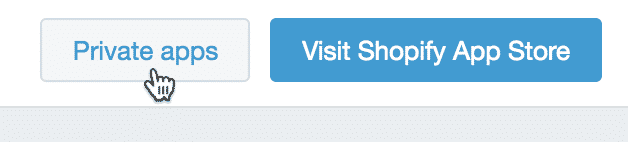 private apps shopify