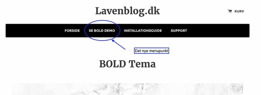 menupunkt-BOLD-theme